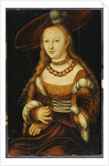 Portrait of a Young Lady, c.1350 by Lucas the Elder Cranach