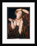 Lucretia, after 1537 by Lucas the Elder Cranach