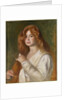 Girl Combing her Hair by Pierre Auguste Renoir