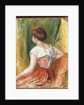 Seated Young Woman by Pierre Auguste Renoir