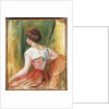 Seated Young Woman by Pierre Auguste Renoir