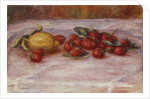Strawberries and Lemons by Pierre Auguste Renoir