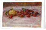 Strawberries and Lemons by Pierre Auguste Renoir