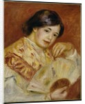 Coco with a Japanese Fan, c.1906 by Pierre Auguste Renoir