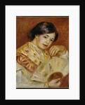 Coco with a Japanese Fan, c.1906 by Pierre Auguste Renoir