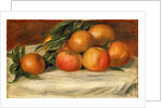 Still life with apples and oranges, c.1901 by Pierre Auguste Renoir