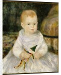 Child with a toy clown by Pierre Auguste Renoir
