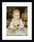 Child with a toy clown by Pierre Auguste Renoir