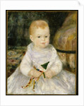 Child with a toy clown by Pierre Auguste Renoir