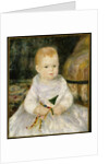Child with a toy clown by Pierre Auguste Renoir