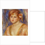 Portrait of a young girl by Pierre Auguste Renoir