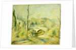 Landscape with a Bridge by Pierre Auguste Renoir
