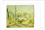 Landscape with a Bridge by Pierre Auguste Renoir