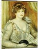 Woman with a Fan by Pierre Auguste Renoir
