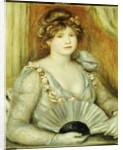 Woman with a Fan by Pierre Auguste Renoir
