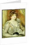 Woman with a Fan by Pierre Auguste Renoir