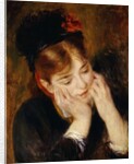 Contemplation, 1877 by Pierre Auguste Renoir