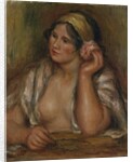 Gabrielle with Green Necklace, c.1905 by Pierre Auguste Renoir