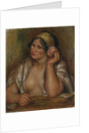 Gabrielle with Green Necklace, c.1905 by Pierre Auguste Renoir