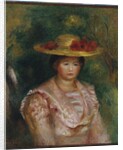 Bust of a Woman by Pierre Auguste Renoir