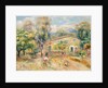 Collettes Farmhouse, Cagnes, 1910 by Pierre Auguste Renoir