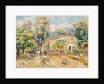 Collettes Farmhouse, Cagnes, 1910 by Pierre Auguste Renoir