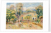Collettes Farmhouse, Cagnes, 1910 by Pierre Auguste Renoir