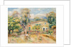 Collettes Farmhouse, Cagnes, 1910 by Pierre Auguste Renoir