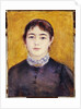 Young Woman in Blue, 1879 by Pierre Auguste Renoir