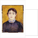 Young Woman in Blue, 1879 by Pierre Auguste Renoir