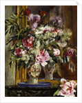 Vase of Flowers, 1871 by Pierre Auguste Renoir