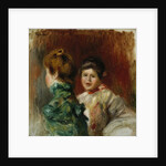 Heads of Two Women, c.1895 by Pierre Auguste Renoir