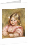 Portrait de Coco, c.1903-04 by Pierre Auguste Renoir