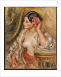 Gabrielle a sa Coiffure, 1910 by Pierre Auguste Renoir