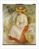 Gabrielle in a Straw Hat, 1900 by Pierre Auguste Renoir