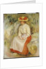 Gabrielle in a Straw Hat, 1900 by Pierre Auguste Renoir