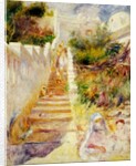 The Steps, Algiers, c.1882 by Pierre Auguste Renoir