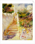 The Steps, Algiers, c.1882 by Pierre Auguste Renoir