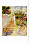The Steps, Algiers, c.1882 by Pierre Auguste Renoir