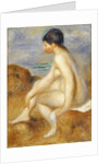 Bather, c.1892-93 by Pierre Auguste Renoir