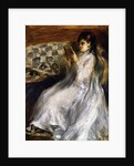 Woman in White Reading, 1873 by Pierre Auguste Renoir