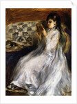 Woman in White Reading, 1873 by Pierre Auguste Renoir