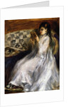 Woman in White Reading, 1873 by Pierre Auguste Renoir