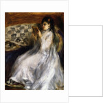 Woman in White Reading, 1873 by Pierre Auguste Renoir
