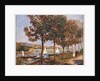 The Bridge at Argenteuil by Pierre Auguste Renoir