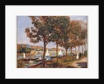 The Bridge at Argenteuil by Pierre Auguste Renoir