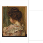 Portrait of a young girl by Pierre Auguste Renoir