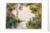 Landscape, End of the Path by Pierre Auguste Renoir