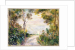 Landscape, End of the Path by Pierre Auguste Renoir