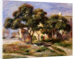The Medlar Trees by Pierre Auguste Renoir